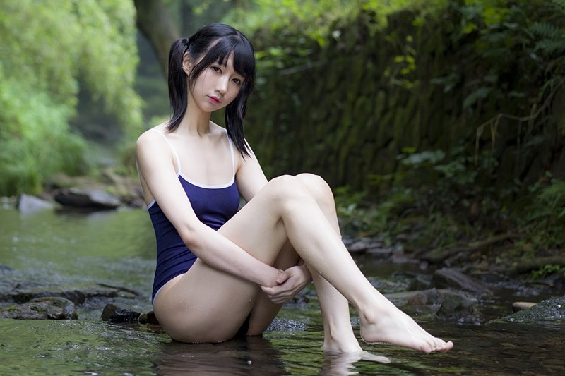 激萌学生妹魔物喵黑丝制服野外露出-IS【56】