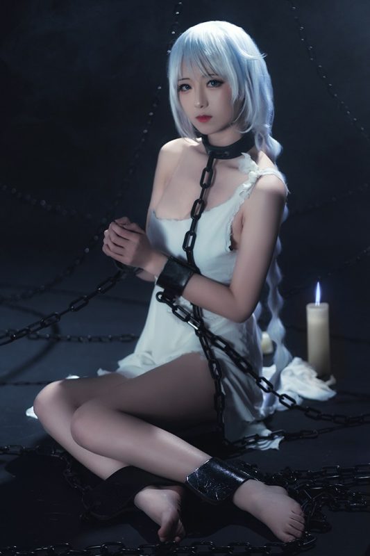 绝美COS铁板烧鬼舞禁欲束缚调教-IS【56】