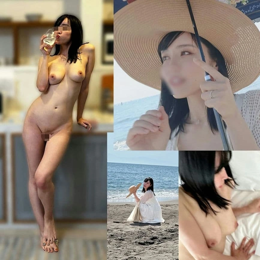 图片[1]-美巨乳モデル人妻夫とのセレブ暮らしプライベートビデオ生ハメ子作り映像入手-IS【56】