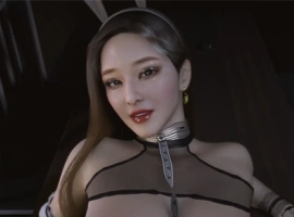 【3D極品/全動态】超逼真明星臉兔女郎 2K60幀【動畫/不是遊戲】-IS【56】